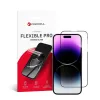 Forcell rugalmas 5D hibrid üvegfólia iPhone 14 Pro Max készülékhez fekete
