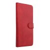 Univerzális könyvtok COMMON L méret iPhone 6 Plus, 7 Plus, 8 Plus, XS Max, 11 Pro Max, Samsung S10 Plus, S20 FE, S21 FE, A10, A32, A54, Xiaomi 12 Lite és Huawei P30 Pro készülékekhez, piros