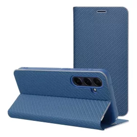   LUNA Book Carbon tok Xiaomi Redmi Note 14 4G készülékhez (GLOBAL - 163,25 mm × 76,55 mm × 8,16 mm) kék
