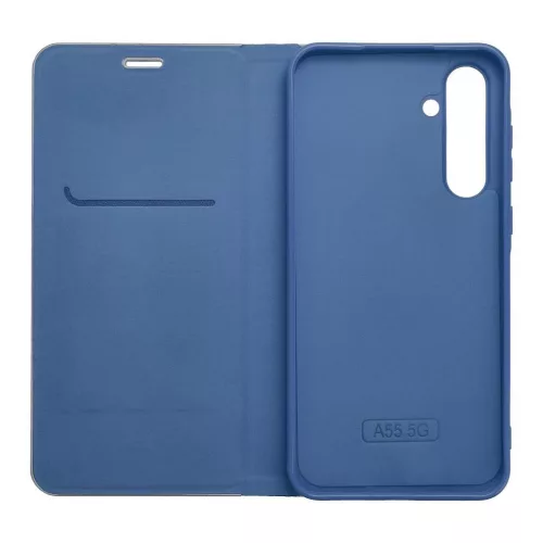 LUNA Book Carbon tok Xiaomi Redmi Note 14 4G készülékhez (GLOBAL - 163,25 mm × 76,55 mm × 8,16 mm) kék