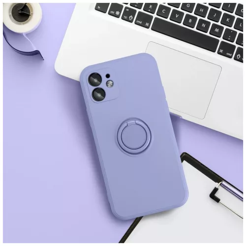 Silicone Ring tok XIAOMI Redmi Note 15 Pro 5G készülékhez lila