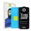 5D Mr. Monkey Glass kijelzővédő Strong Premium Ultra Clear AR Apple iPhone 16 Pro Max készülékhez fekete