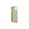 GUESS iPhone 13/14/15 készülékhez bőrtok GUHCP15SPS4DGPD 4G fém logó strassz arany
