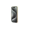 GUESS iPhone 13/14/15 készülékhez bőrtok GUHCP15SPS4DGPD 4G fém logó strassz arany