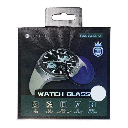 Bestsuit Flexible Hybrid Glass kijelzővédő Samsung Galaxy Watch 3 41mm készülékhez