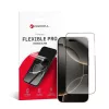 Forcell hibrid üvegfólia iPhone 16 Pro készülékhez Flexible 5D fekete