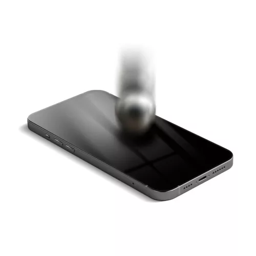 Forcell hibrid üvegfólia iPhone 16 Pro készülékhez Flexible 5D fekete