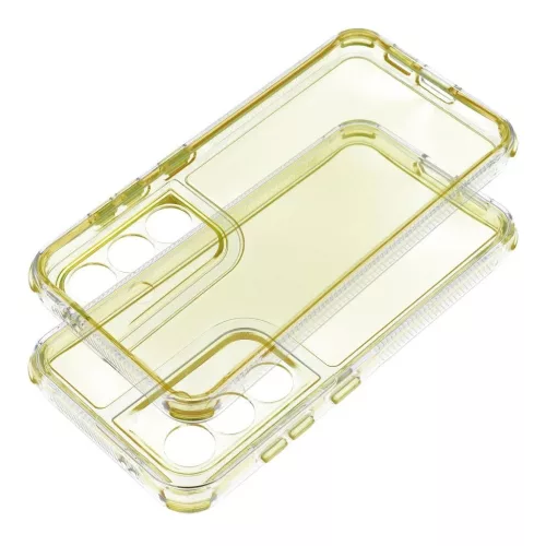 Xiaomi Redmi Note 14 Pro 5G és Xiaomi Redmi Note 14 Pro Plus 5G készülékhez Matrix Clear tok, sárga
