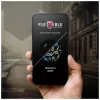 Forcell Flexible 5D Hybrid Glass kijelzővédő iPhone 16 Pro Max készülékhez, fekete