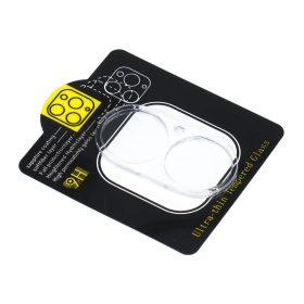   iPhone 16 készülékhez 5D Full Glue kameralencse edzett üveg átlátszó