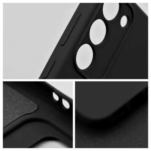 Samsung Galaxy A34 5G készülékhez szilikon tok, fekete