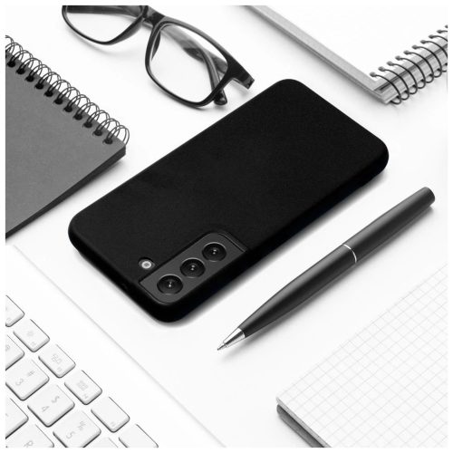 Samsung Galaxy A34 5G készülékhez szilikon tok, fekete