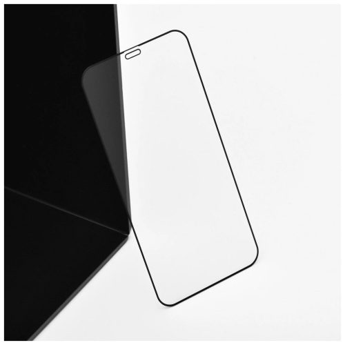 5D teljes ragasztású edzett üvegfólia Motorola G06/G06 Power készülékhez, fekete