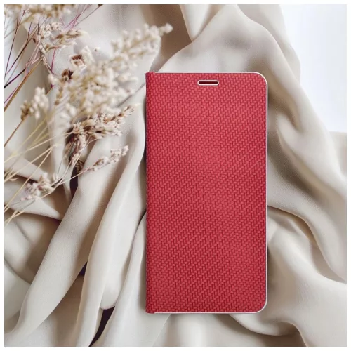 LUNA Book Carbon tok XIAOMI Redmi Note 14 4G készülékhez piros