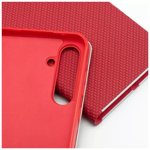 LUNA Book Carbon tok XIAOMI Redmi Note 14 4G készülékhez piros