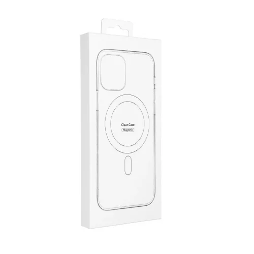 Samsung S25 PLUS készülékhez Mag Cover (MID) tok MagSafe kompatibilis átlátszó