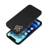Samsung S25 Plus készülékhez szilikon tok, fekete