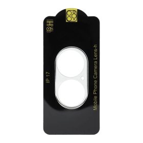   iPhone 17 készülékhez 5D teljes ragasztású kameralencsevédő edzett üveg átlátszó