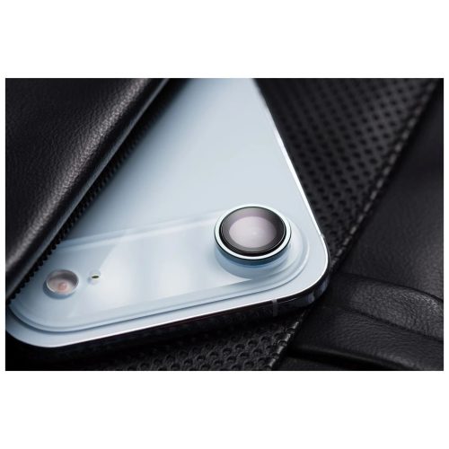 Forcell Premium kameralencsevédő üveg iPhone 17 készülékhez világoskék