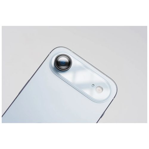 Forcell Premium kameralencsevédő üveg iPhone 17 készülékhez világoskék