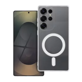   Xiaomi REDMI 15 4G/5G készülékhez 2 mm-es Mag Cover tok, MagSafe-kompatibilis, kameravédelemmel, átlátszó