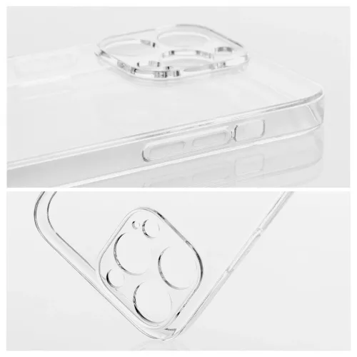 Xiaomi REDMI 15 4G/5G készülékhez 2 mm-es Mag Cover tok, MagSafe-kompatibilis, kameravédelemmel, átlátszó