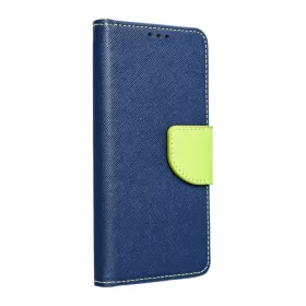   FANCY könyvtok XIAOMI Redmi Note 13 Pro 5G készülékhez tengerészkék / limezöld