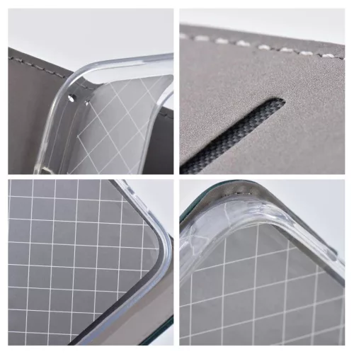 SMART MAGNETO könyvtok XIAOMI Redmi 14c készülékhez sötétzöld