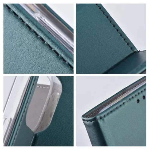 SMART MAGNETO könyvtok XIAOMI Redmi 14c készülékhez sötétzöld