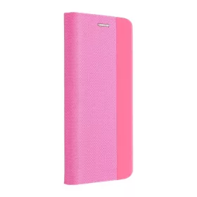   SENSITIVE könyvtok XIAOMI Redmi Note 14 PRO 4G készülékhez, világos rózsaszín
