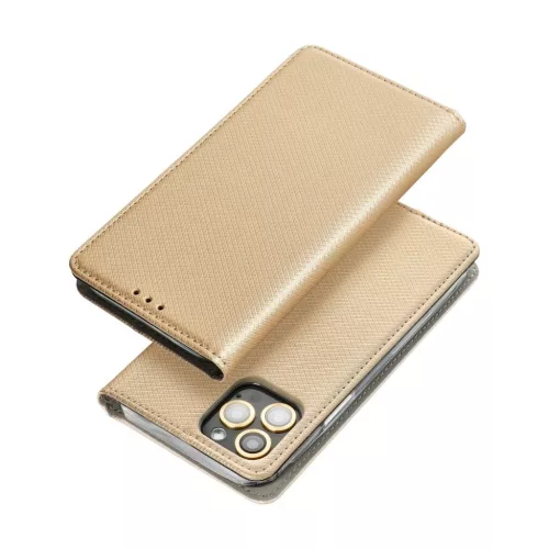 SMART CASE Book tok XIAOMI Redmi Note 12 Pro 5G készülékhez arany