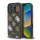 GUESS MagSafe-kompatibilis tok iPhone 16 Pro készülékhez GUHMP16LP4PWPW PU Peony on 4G Background barna