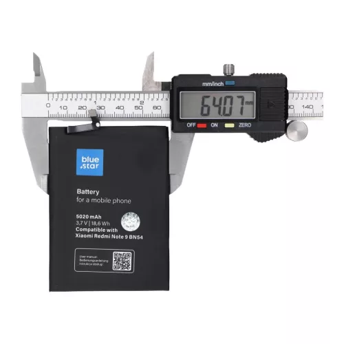 Blue Star akkumulátor Xiaomi Redmi Note 9 készülékhez (BN54) 5020 mAh