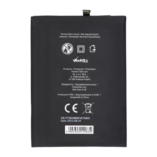 Blue Star akkumulátor Xiaomi Redmi Note 9 készülékhez (BN54) 5020 mAh
