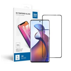   Motorola Edge 30 FUSION Blue Star készülékhez 5D edzett üveg kijelzővédő fekete