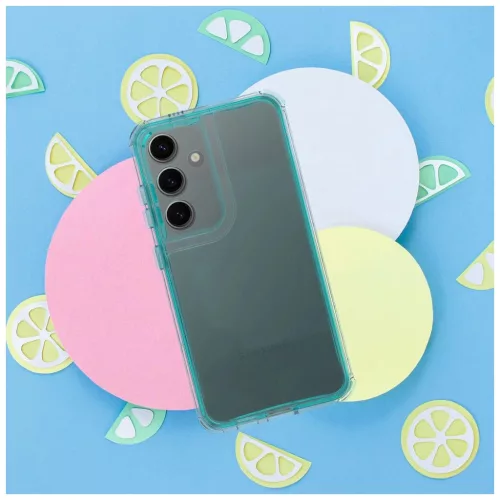 Xiaomi Redmi Note 14 Pro 4G készülékhez Matrix Clear tok mentazöld