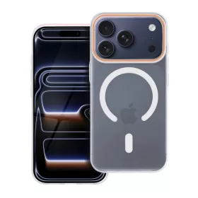   Go Orange iPhone 17 készülékhez tok MagSafe kompatibilis átlátszó