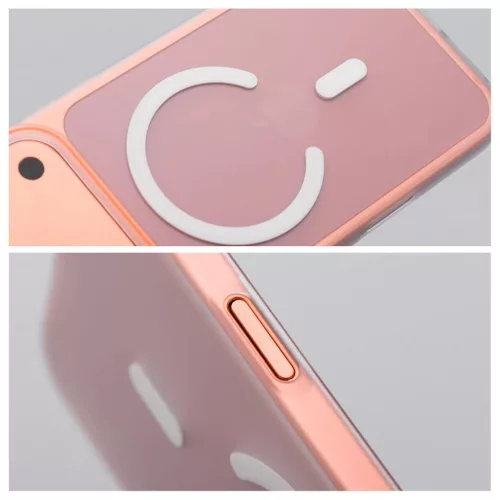 Go Orange iPhone 17 készülékhez tok MagSafe kompatibilis átlátszó