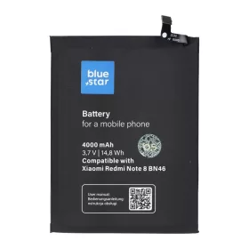   Blue Star akkumulátor Xiaomi Redmi Note 8 / Note 8T / Redmi 7 készülékhez (BN46), 4000 mAh