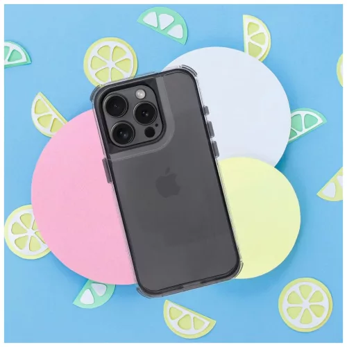 iPhone 17 AIR készülékhez tok Matrix Clear fekete