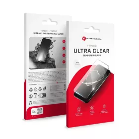   Forcell Ultra Clear Glass edzett üvegfólia Xiaomi Redmi Note 15 PRO 4G és 5G készülékhez fekete