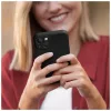 Szilikon MagSafe-kompatibilis tok iPhone 16 készülékhez, fekete