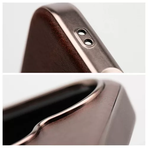 iPhone 13 Pro készülékhez Gentleman Mag Cover tok MagSafe-kompatibilis barna
