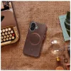 iPhone 13 Pro készülékhez Gentleman Mag Cover tok MagSafe-kompatibilis barna