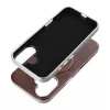 iPhone 13 Pro készülékhez Gentleman Mag Cover tok MagSafe-kompatibilis barna
