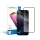 Edzett üvegfólia iPhone 16 Pro/17/17 Pro készülékhez (full glue) Blue Star 5D fekete