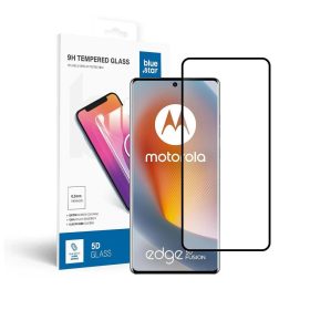   Motorola Edge 50 FUSION készülékhez edzett üveg kijelzővédő Blue Star 5D fekete