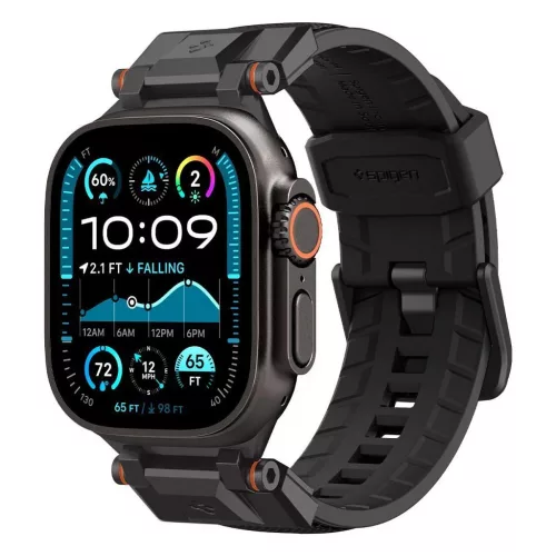 SPIGEN DURAPRO ARMOR tok Apple Watch 6/7/8/9/10/SE/ULTRA 1/2 (44/45/46/49 mm) készülékhez fekete