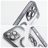 iPhone 14 készülékhez Electro Mag Cover tok MagSafe-kompatibilis fekete