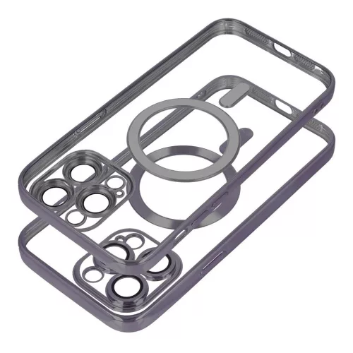 iPhone 14 készülékhez Electro Mag Cover tok MagSafe-kompatibilis fekete